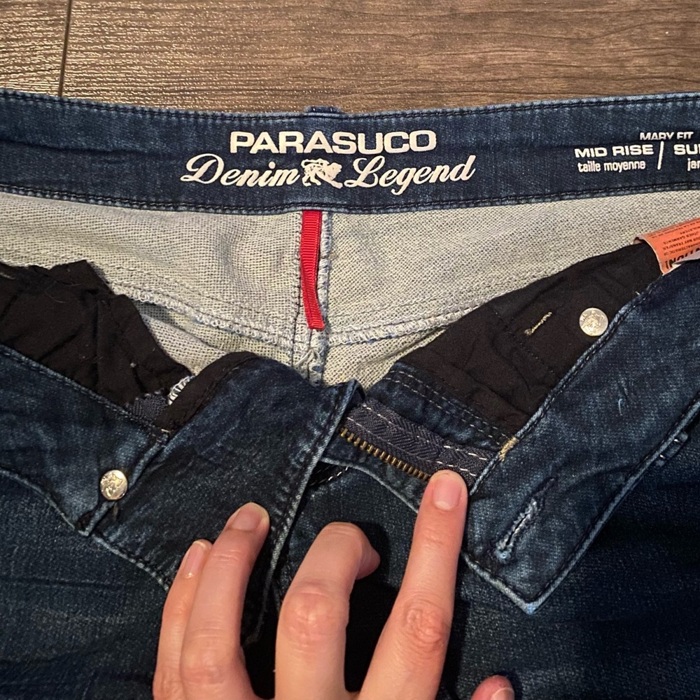 Parasuco Dark blue jeans skinny boot cut